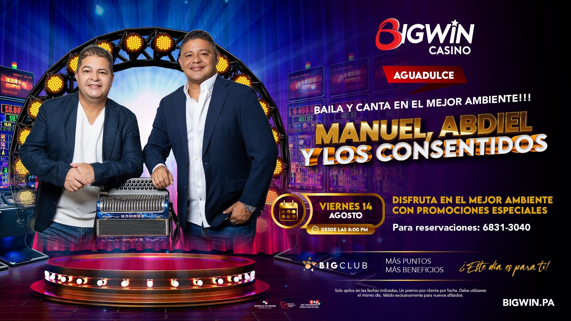 MANUEL, ABDIEL & LOS CONSENTIDOS