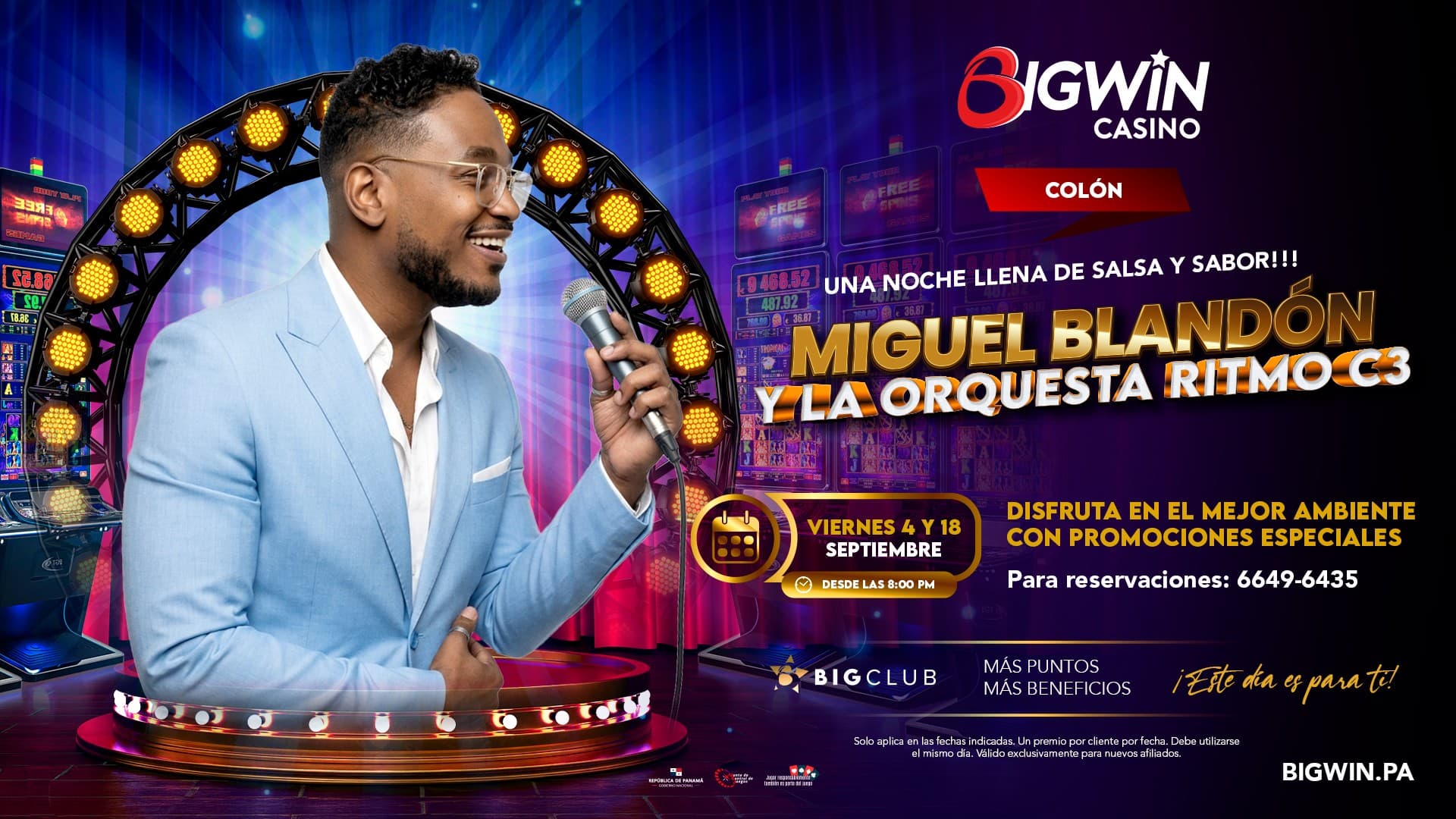 MIGUEL BLANDÓN Y ORQUESTA 